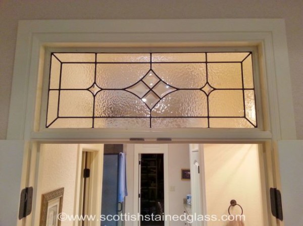 Minneapolis stained glass transom
